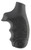 Hogue OverMolded Monogrip Grip S&W J Frame Round Butt Black view 4