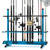 Savior Equipment Aluminum Fishing Rod Rack 36 Slot Ocean Blue