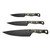 Benchmade 3 Piece Set Drop Point OD Green 4000BK-01
