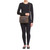 GTM Clutch Purse Brown GTM-CZY/22 view 3