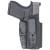 Rounded Glock 43/43X Tuckable Holster Optics Ready Carbon Fiber
