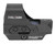 Holosun 510 1x0.91"x1.26" 2 MOA Red Dot Sight Black view 3