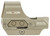 Holosun 510 1x0.91"x1.26" 2 MOA Red Dot Sight FDE view 2