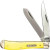 Old Timer Gunstock Trapper Clip Point/Spey 3" Folding Yellow