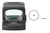 Holosun EPS 1x0.63"x0.91" 6 MOA Red Dot Sight Black view 3
