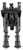 Harris Swivel BR 6-9" Bipod Black view 2