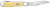 Case Trapper 3.24"/3.27" Clip/Spey Folding Knives Yellow view 3