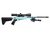 Ruger 10/22 Tactical 22 LR 16.1" Robins Egg Blue & Vortex Copperhead Riflescope Kit view 2