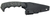 Half Face Blades Humint Fixed Steel Armory Black 3" view 2