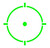 Holosun SCRS 1x 2 MOA Green Red Dot Black view 3