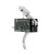 Triggertech AR-15 Completive Two-Stage Curved Trigger Stainless view 2
