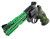 NightHawk Korth Custom Super Sport GTA .357 Mag 6" Green 60-505