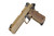 Nighthawk Custom 1911 Single Stack Sand Hawk 9mm 5" Tan view 3