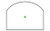 Trijicon RMR 2 1x 3.25 MOA Green Red Dot Black view 4