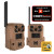 Moultrie Edge 3 Cellular Trail Camera Two Pack Brown MMC-14203