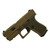 Glock 43X Slimline 9mm 3.41" FDE view 3