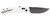SOG Flash AT 3.45" Straight Back Folding Knife Concrete Gray