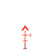Trijicon 3x30 Compact ACOG Scope Red Chevron .223/62gr. Ballistic Reticle