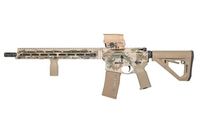 Custom & Collectable DDM4 V7 5.56 NATO 16" Camo CNCRHODEV7