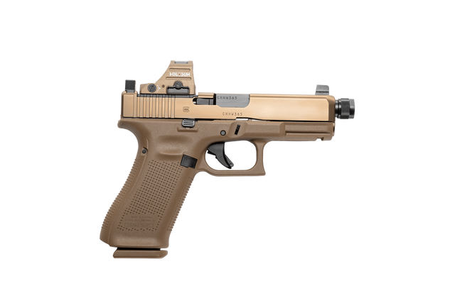 Glock 19XV MOS 9mm 4.5" Coyote & Holosun HS507C X2 Red Dot Kit PV1950S03XMOSTBSK