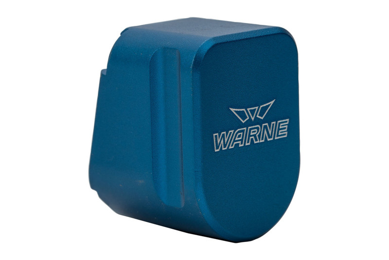 Warne 9mm Magazine Extension +5 9mm, +4/.40 Blue