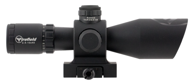 Firefield Barrage 2.5-10x40mm Riflescope Illuminated Red/Green Black