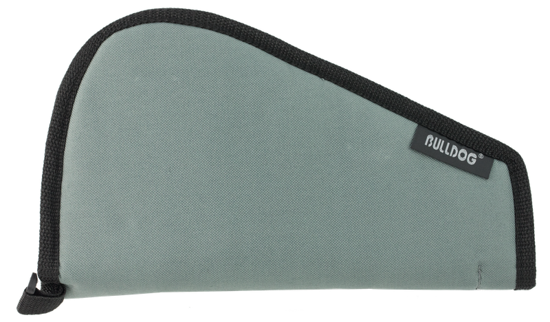 Bulldog Pistol Rug Small Gray
