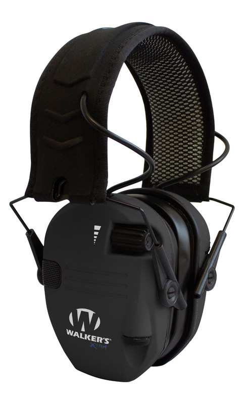 Walker's Razor XTRM Muff With Cooling Pads & Moisture Wicking Headband Black