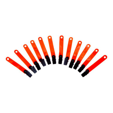 Allen Relfective Trail Marking Clips 12 Pack Orange