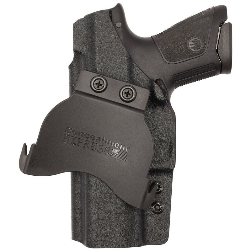 Rounded Beretta APX OWB Holster Black
