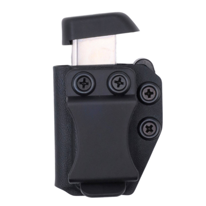 Rounded IWB/OWB Kydex Maganize Holster Black