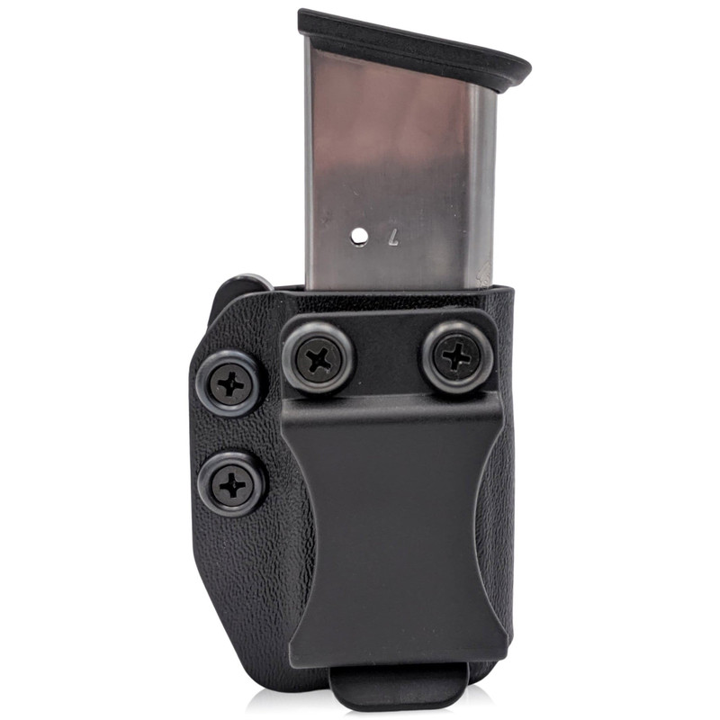 Rounded IWB/OWB Kydex Maganize Holster Black