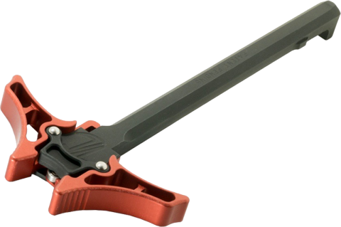 Timber Creek Ambidexterous Charging Handle Red