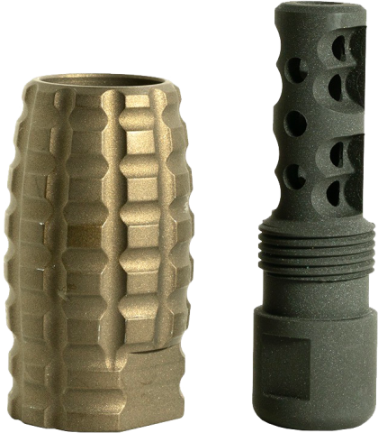 Timber Creek Muzzle Brake Combo 223 Burnt Bronze