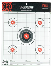 Timber Creek Marksman Paper Targets 10" 15 Pack White
