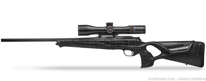 Blaser Exclusive R8 Southern Trapper 6.5 PRC 25.5" Alligator Skin