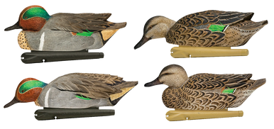 Avian X Topflight Teal Duck Decoy 4 Pack
