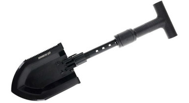 Schrade Pay Dirt 6.75" Black Folding Shovel