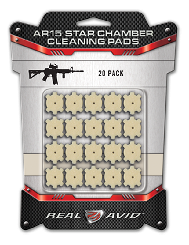 Real Avid Star Chamber Cleaning Pads 5.56 NATO