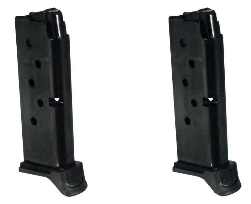 Ruger LCP II 380 ACP 6 Round Magazine 2 Pack Black