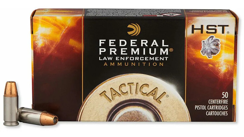Federal Premium Tactical 9mm 124 gr Jacketed Hollow Point