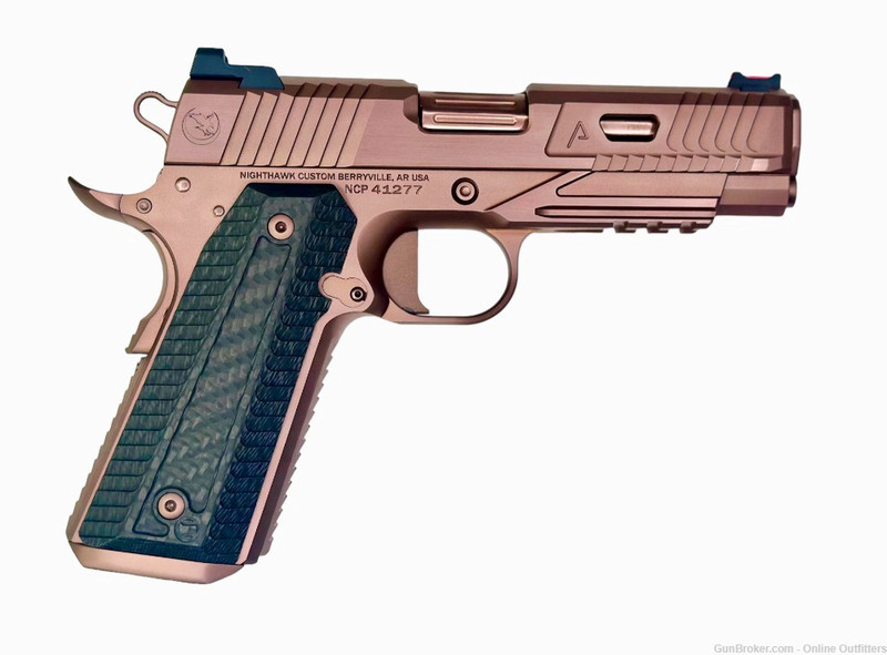 Nighthawk Custom Agent2 Commander 9mm 4.25" Rose Gold 0360