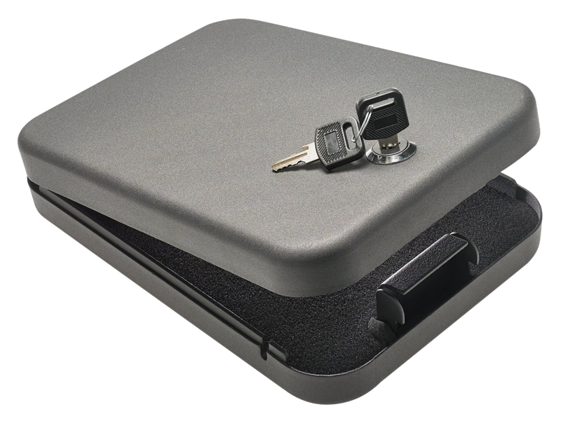 SnapSafe Lock Box 9.50"x 6.50"x1.75" Black