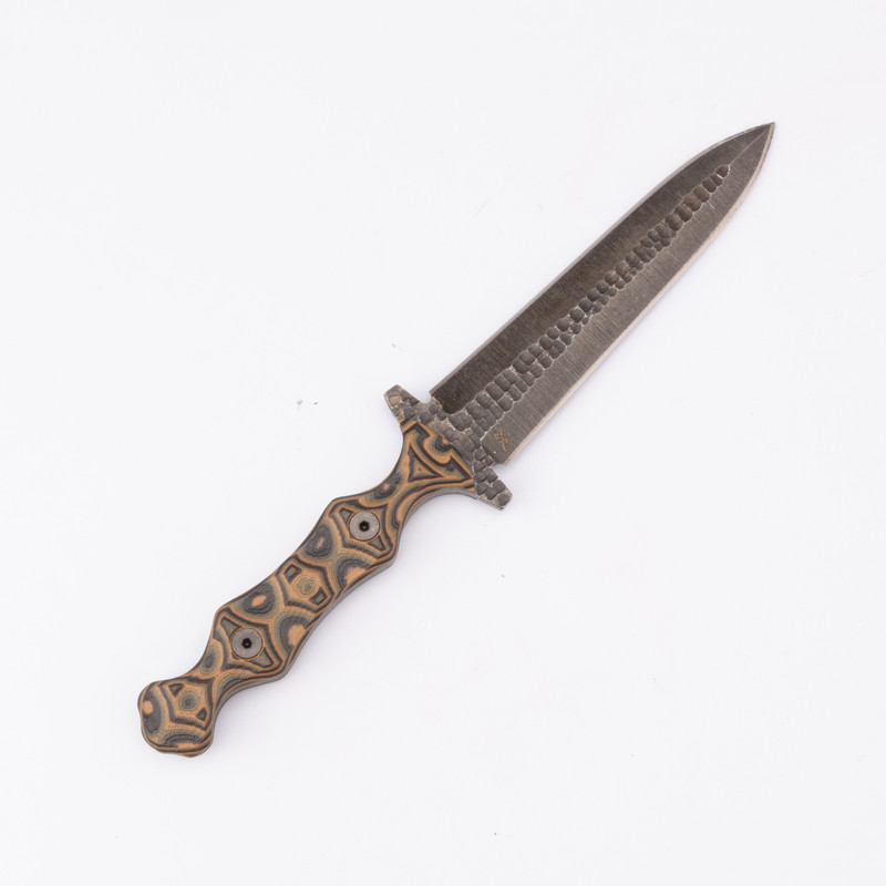 Stroup Knives Dagger Fixed 5" Black