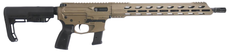 Live Free Armory Challenger 9mm 16" FDE