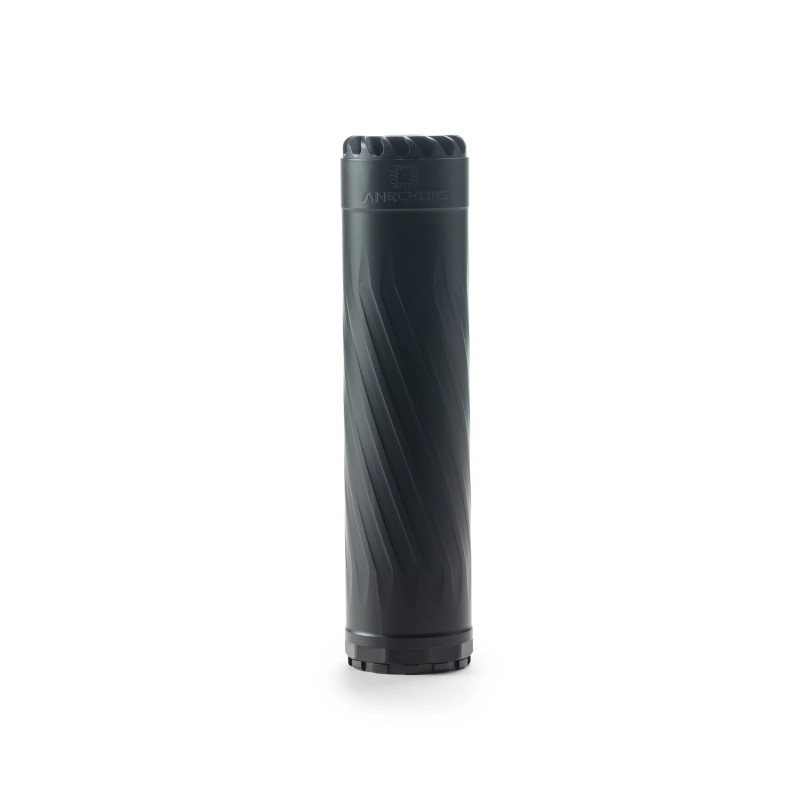 Anechoic Anechox 35 9mm Suppressor Titanium/Stainless Steel Black