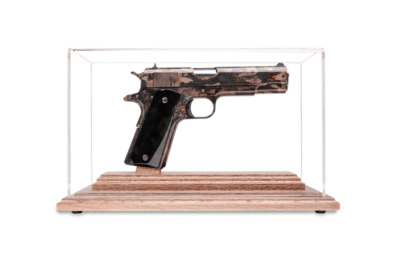 Custom & Collectable Firearms 360 Acrylic & Oak Display Case