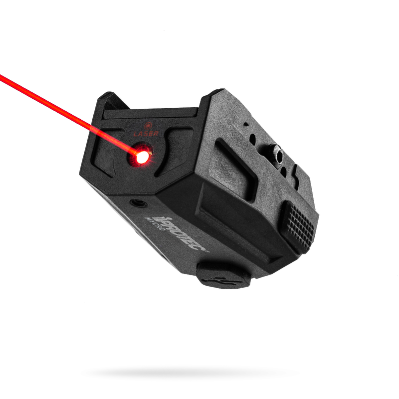 iProtec Mycro Rail Mount Red Laser Black