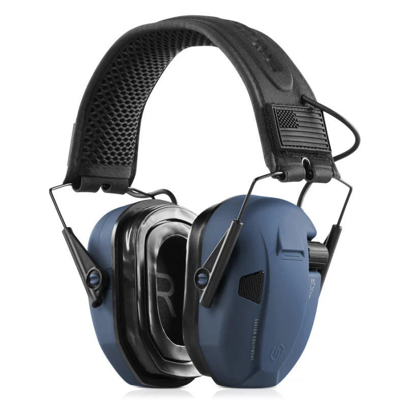 Savior Apollo Sound Suppressors Earmuffs Midnight Blue
