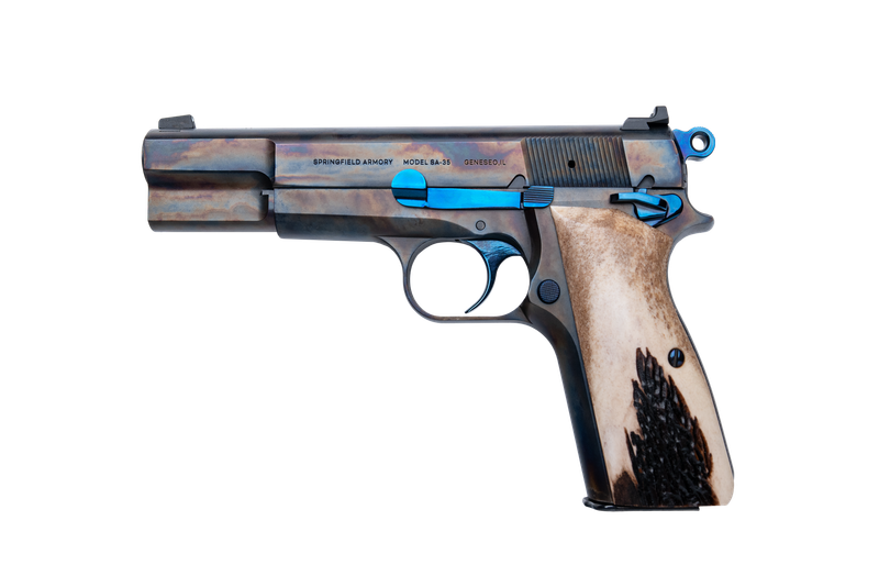 Custom & Collectable Firearms Springfield SA-35 Limited Edition 9mm 4.7" Color Case-Hardened